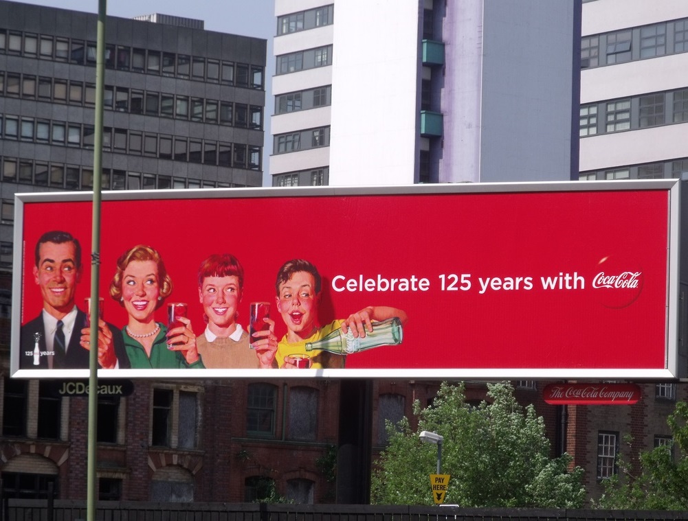 celebrate 125 years with Coca Cola