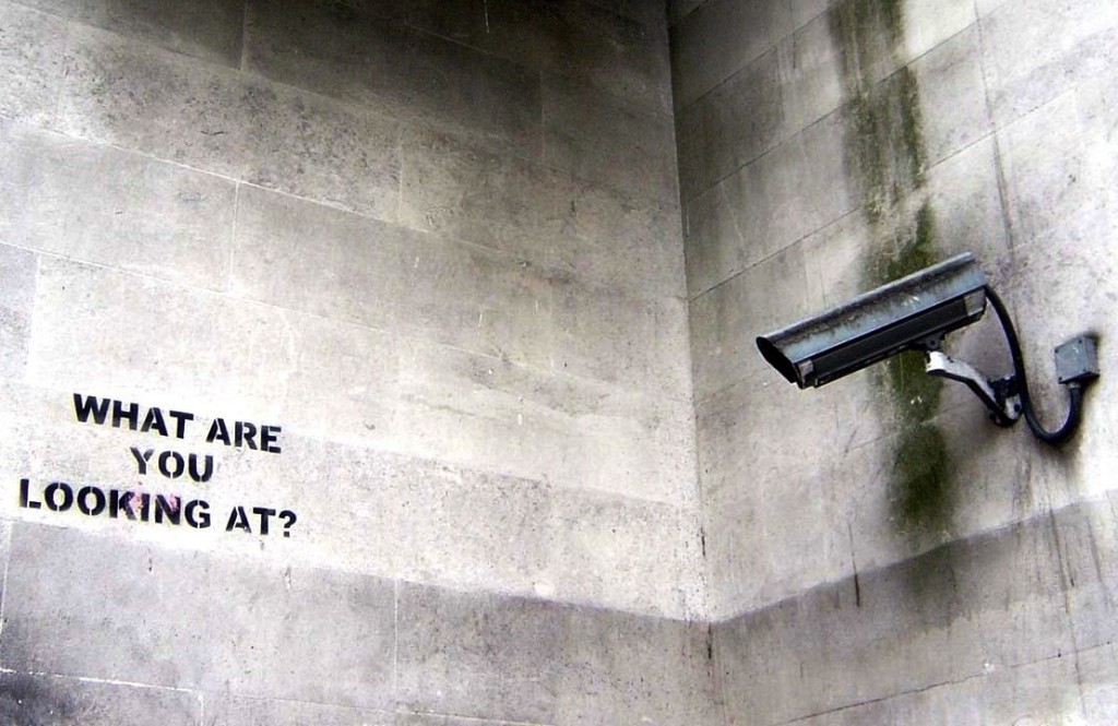 surveillance graffiti