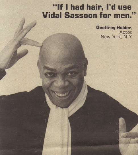 vintage Vidal Sassoon ad
