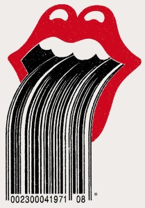 commercialized Rolling Stones logo