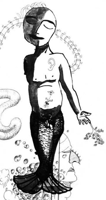 merman illustration