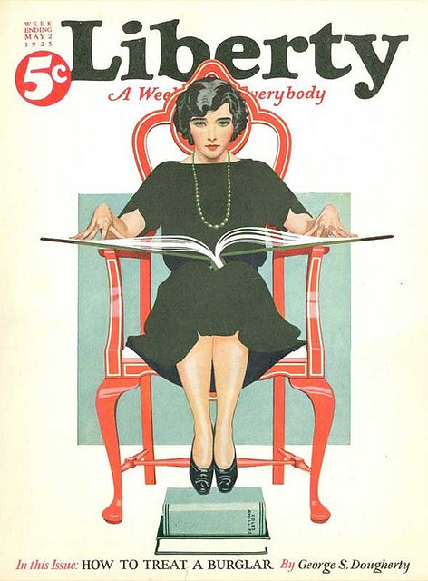 Cover of Liberty magazine in May, 1925.