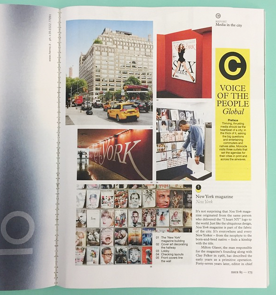 snapshot of Monocle Magazine