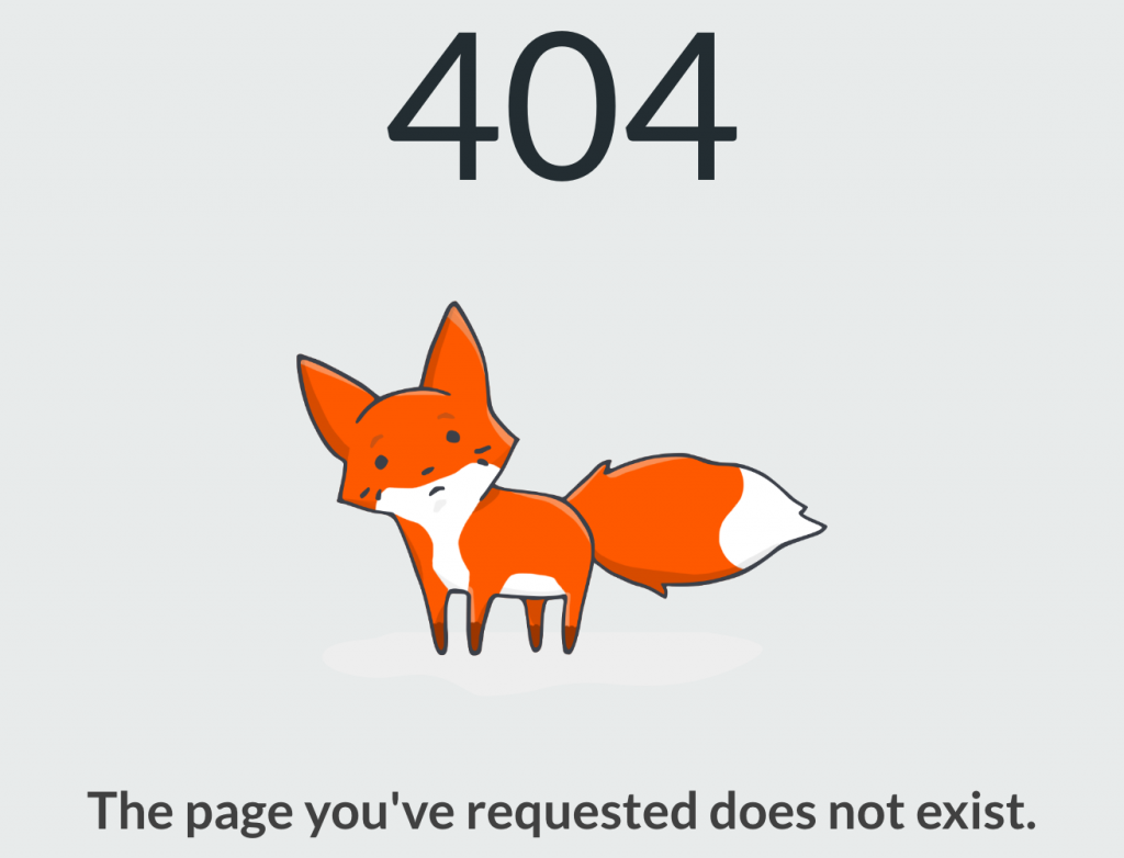 Patreon 404 fox